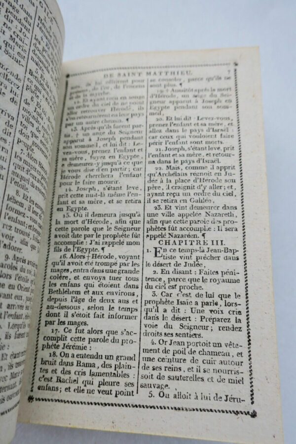 Bible le nouveau testament 1820 mini – Image 8