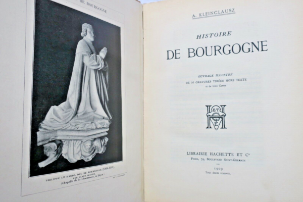 Bourgogne Histoire de Bourgogne 1909