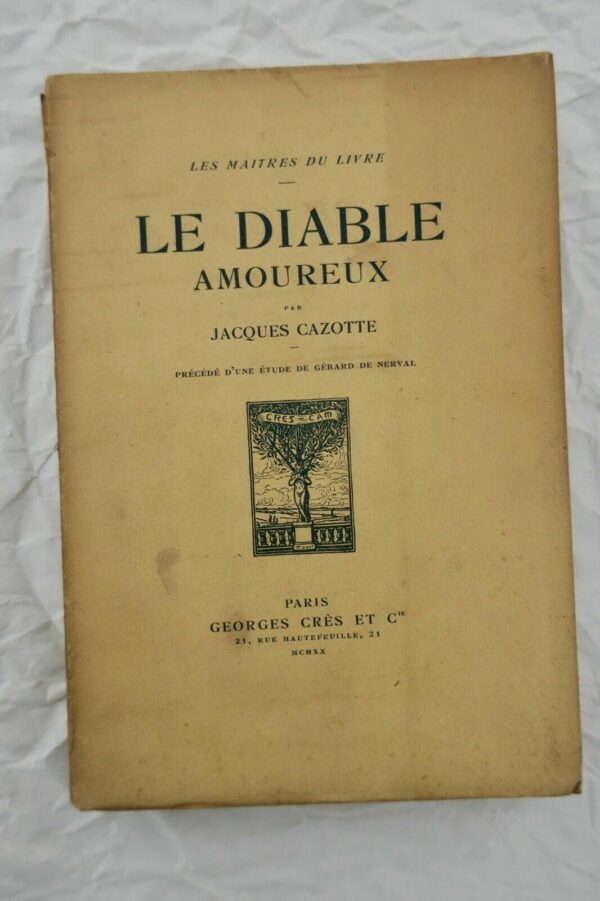 CAZOTTE LE DIABLE AMOUREUX 1920 – Image 3