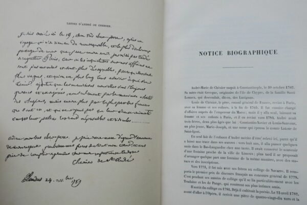 CHENIER André Oeuvres Poétiques 1884 dessins de Staal – Image 4