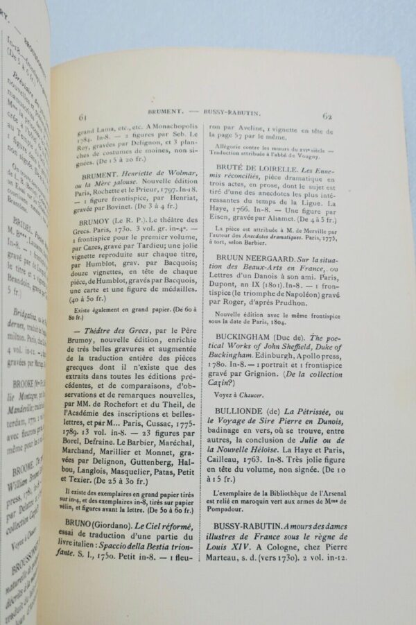 COHEN Guide de l'amateur de livres à vignettes (et à figures) XVIIIè 1880 – Image 5