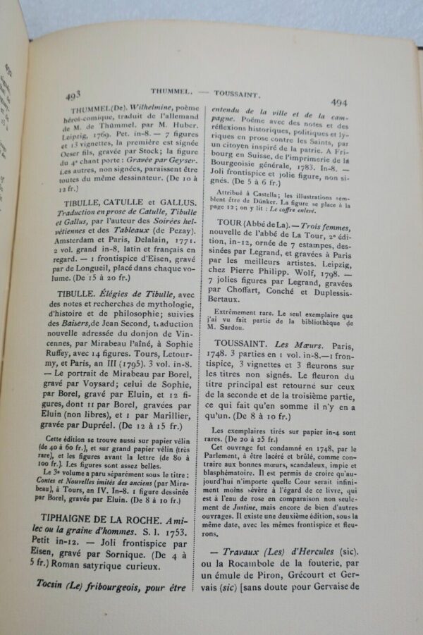 COHEN Guide de l'amateur de livres à vignettes (et à figures) XVIIIè 1880 – Image 10