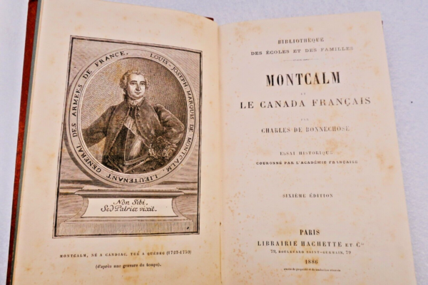 Canada de Bonnechose MONTCALM ET LE CANADA FRANCAIS - ESSAI HISTORIQUE 1886 – Image 8