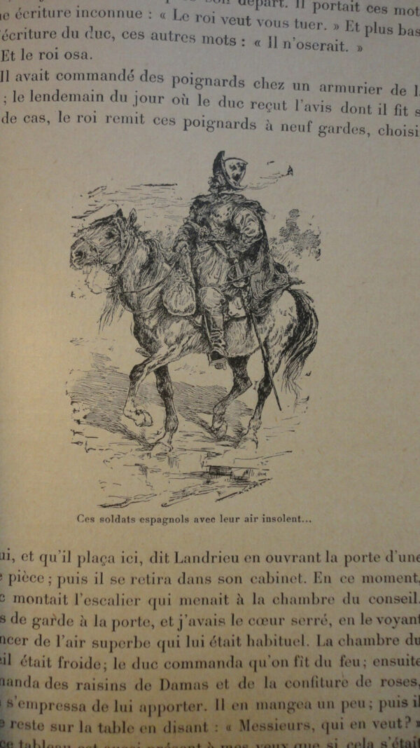 Cartonnage  La troupe de Don Galaor -   illustré par Birch – Image 4