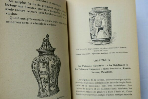 Céramique L’art de reconnaître les dentelles, guipures anciennes 1924 – Image 7