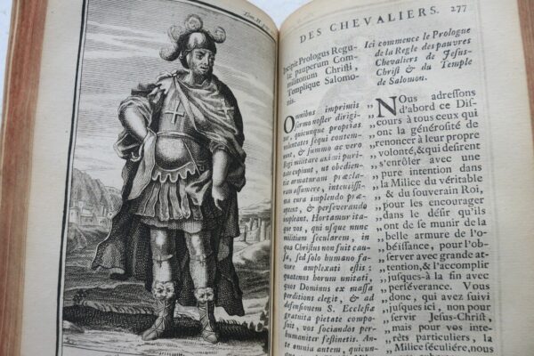 Chevalerie  Histoire des ordres militaires ou des chevaliers 1721 – Image 14