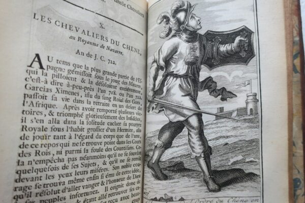 Chevalerie  Histoire des ordres militaires ou des chevaliers 1721 – Image 19