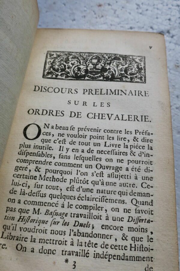 Chevalerie  Histoire des ordres militaires ou des chevaliers 1721 – Image 22