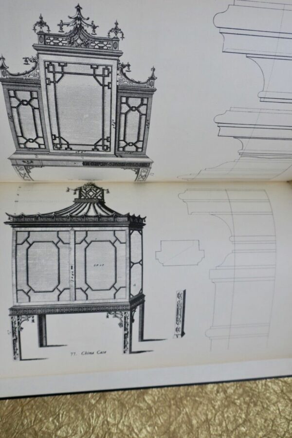 Chippendale furniture designs from the Gentleman and Cabinet-makers – Image 3