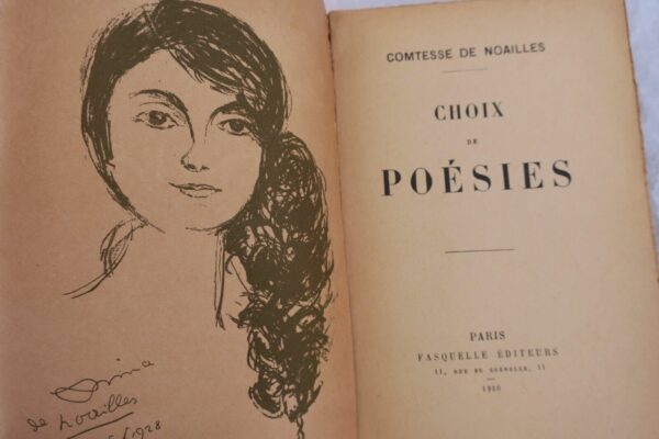 Comtesse de Noailles Choix de poésies de la comtesse de Noailles – Image 3