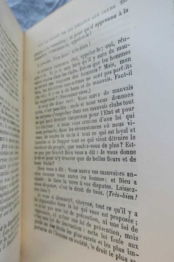 Cremieux Liberté!  Plaidoyers Et Discours Politiques 1869 – Image 3