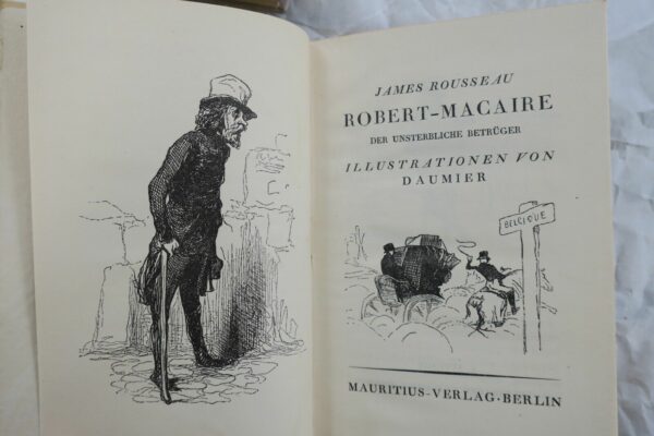 DAUMIER 1921 Mauritius-Verlag Berlin – Image 3