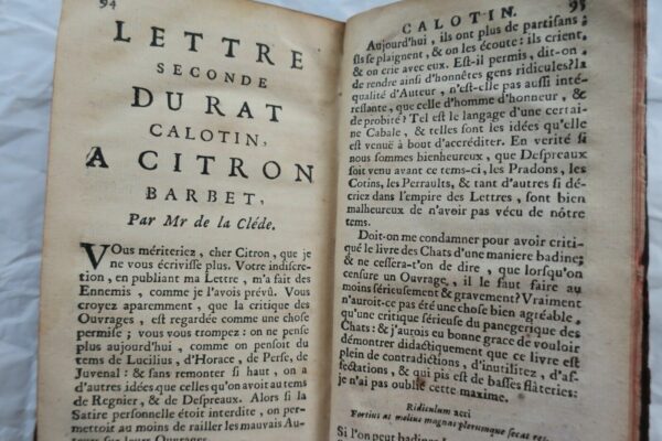 Dictionnaire Néologique à l'usage des beaux esprits du siècle 1731 – Image 11