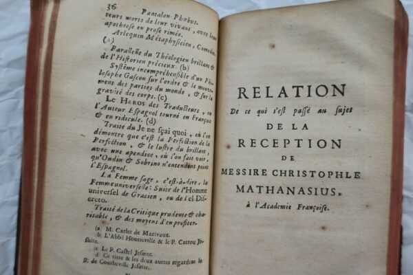 Dictionnaire Néologique à l'usage des beaux esprits du siècle 1731 – Image 12