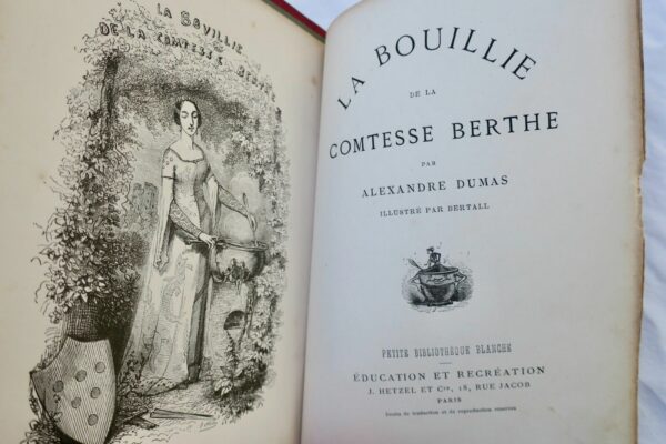 Dumas La bouillie de la comtesse Berthe. Illustré par Bertall. Hetzel – Image 3