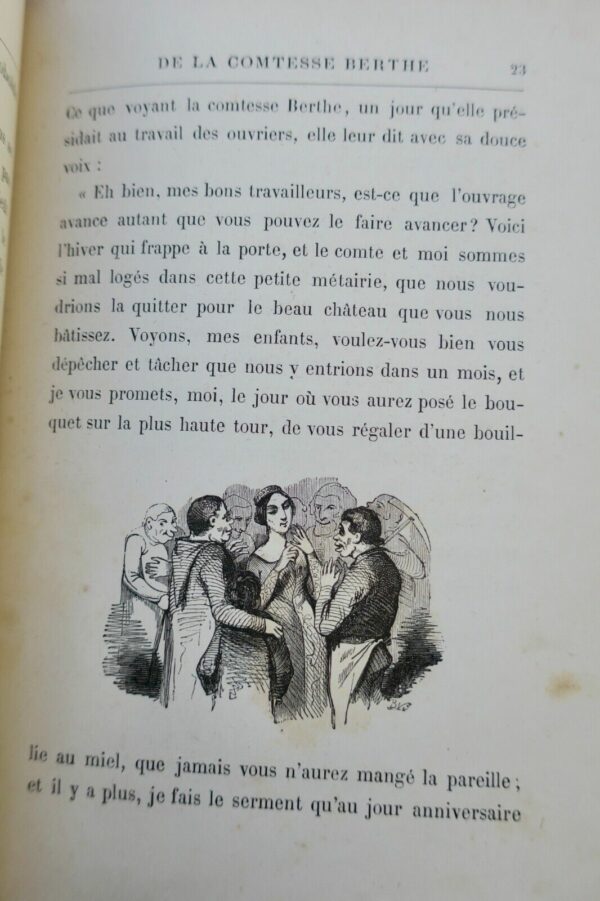 Dumas La bouillie de la comtesse Berthe. Illustré par Bertall. Hetzel – Image 8