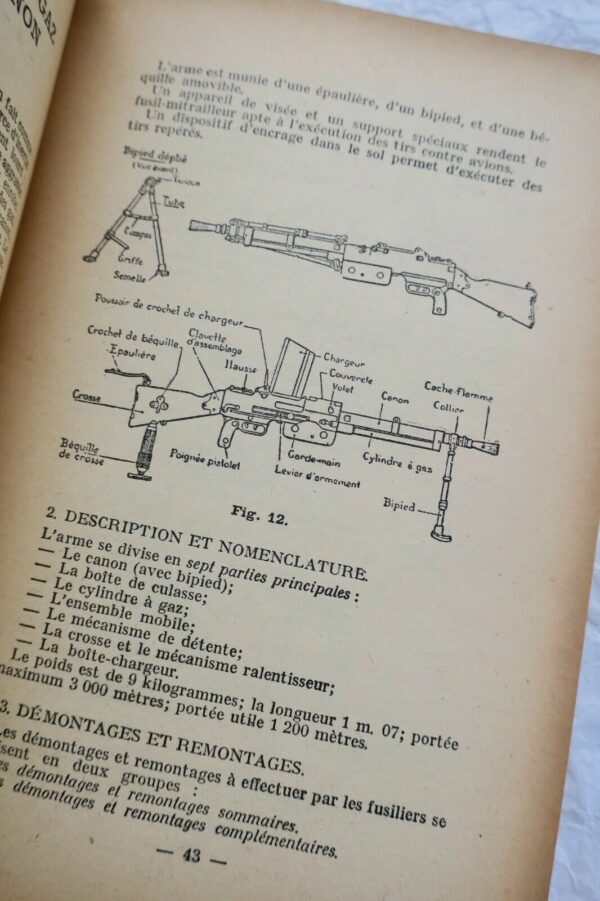 ELEMENTS POUVANT SERVIR A LA PREPARATION MILITAIRE DES JEUNES FRANCAIS 1945 – Image 9