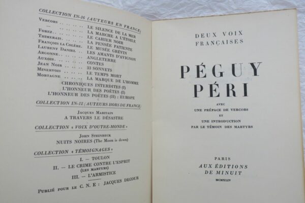 ELUARD Péguy Péri, Deux voix françaises 1944 – Image 8