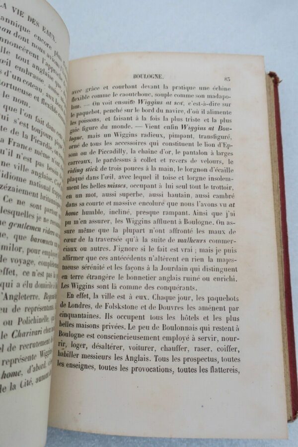 Eaux  vie des eaux avec des notes sur la vertu curative des eaux 1853 – Image 4