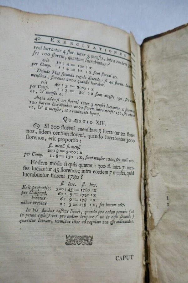 Elementa arithmeticae numericae, et literalis seu algebrae ad praefixam 1761 – Image 11