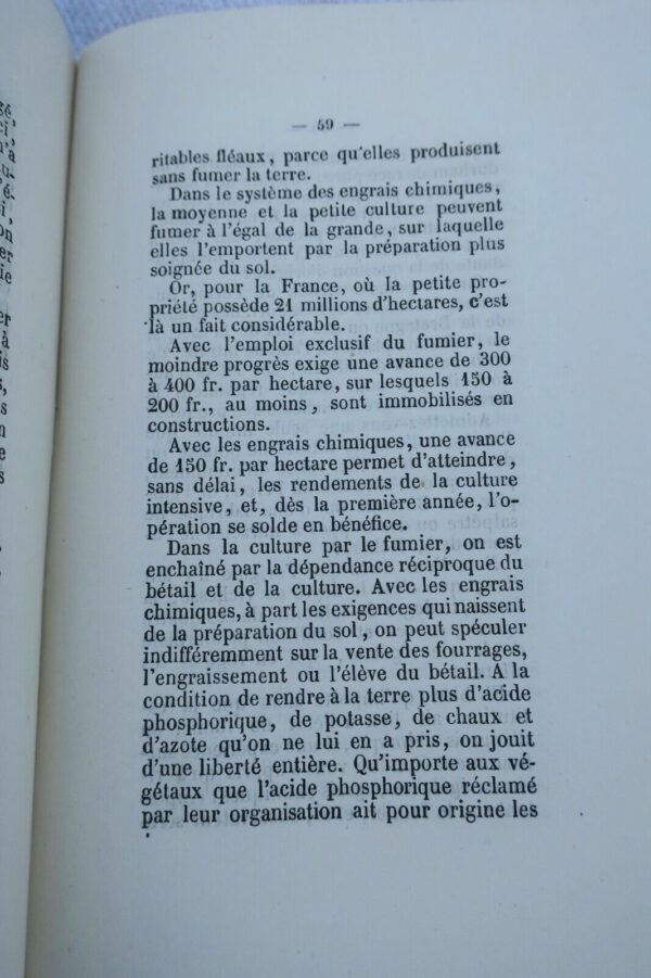 Engrais  Résultats obtenus en 1868 au moyen des engrais chimiques – Image 4