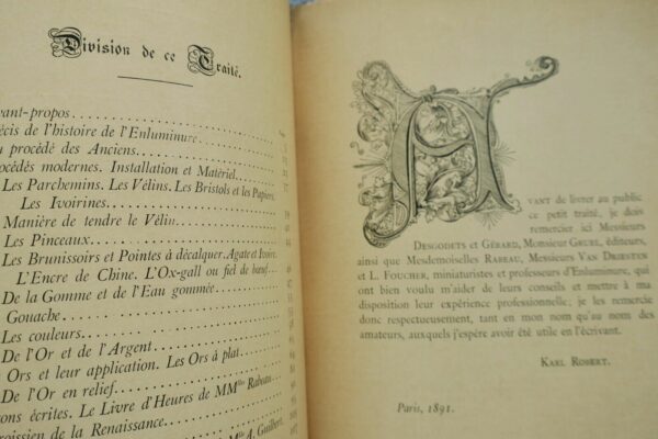 Enluminure Traité Pratique de l'enluminure des livres d'Heures, Canons d'Autels. – Image 8