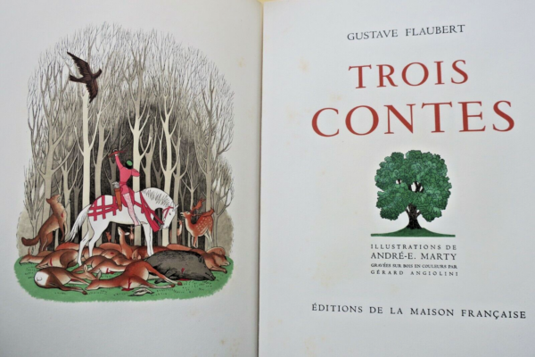 FLAUBERT  MARTY A.-E. (illustrations) Trois contes