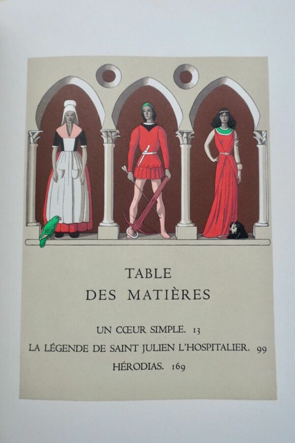 FLAUBERT  MARTY A.-E. (illustrations) Trois contes – Image 10