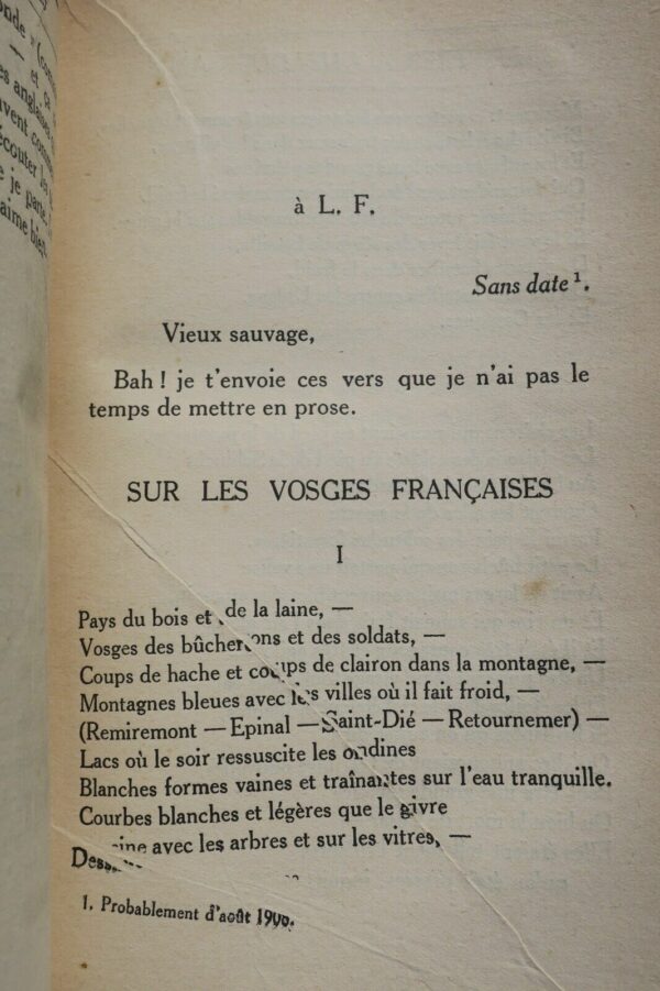 FRANCK HENRI LETTRES A QUELQUES AMIS + dédicace – Image 5