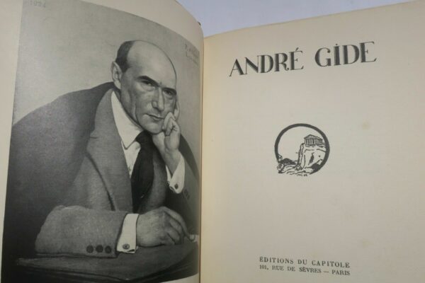 GIDE Hommage à André Gide 1928