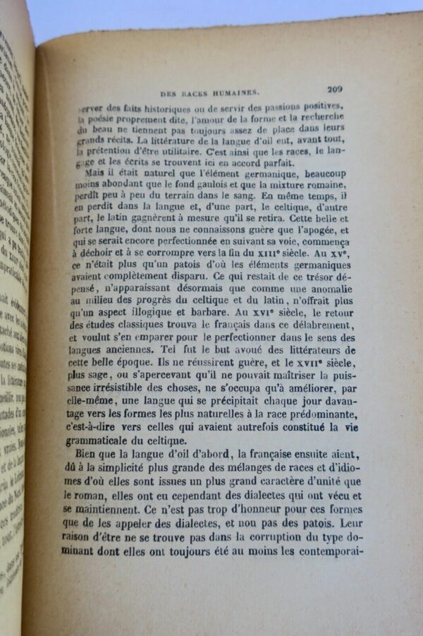 GOBINEAU COMTE DE ESSAI SUR L'INEGALITE DES.... – Image 4