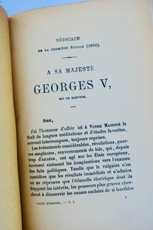 GOBINEAU COMTE DE ESSAI SUR L'INEGALITE DES.... – Image 6