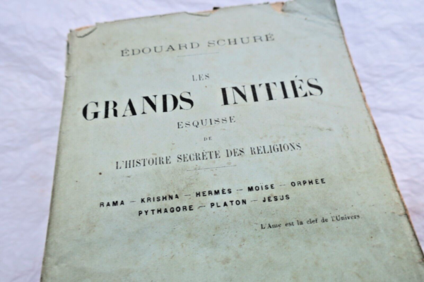 GRANDS INITIES ESQUISE DE L'HISTOIRE SCRETE DES RELIGIONS