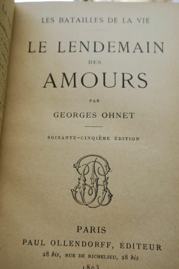 Georges Ohnet Oeuvres 18 titres – Image 16