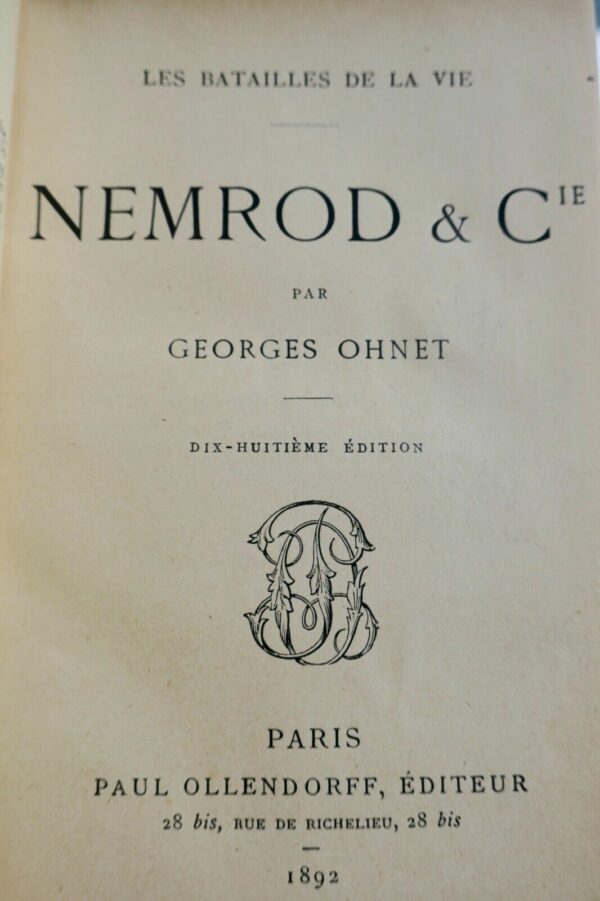 Georges Ohnet Oeuvres 18 titres – Image 17