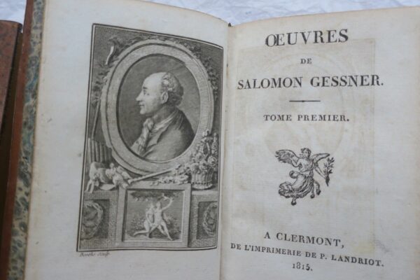 Gessner (1730-1788) OEUVRES DE SALOMON GESSNER  mini – Image 9