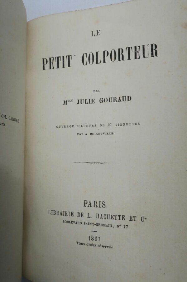 Gouraud Le petit colporteur - illustré de 27 vignettes par A. de Neuville 1867 – Image 4