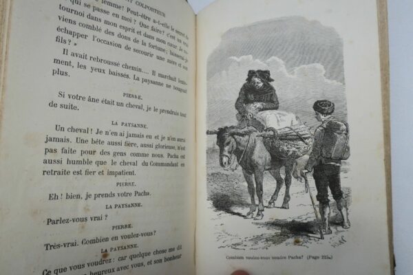 Gouraud Le petit colporteur - illustré de 27 vignettes par A. de Neuville 1867