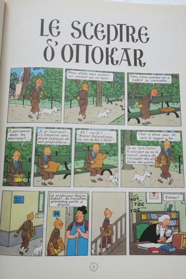 HERGE LES AVENTURES DE TINTIN - LE SCEPTRE D'OTTOKAR 1966 – Image 9