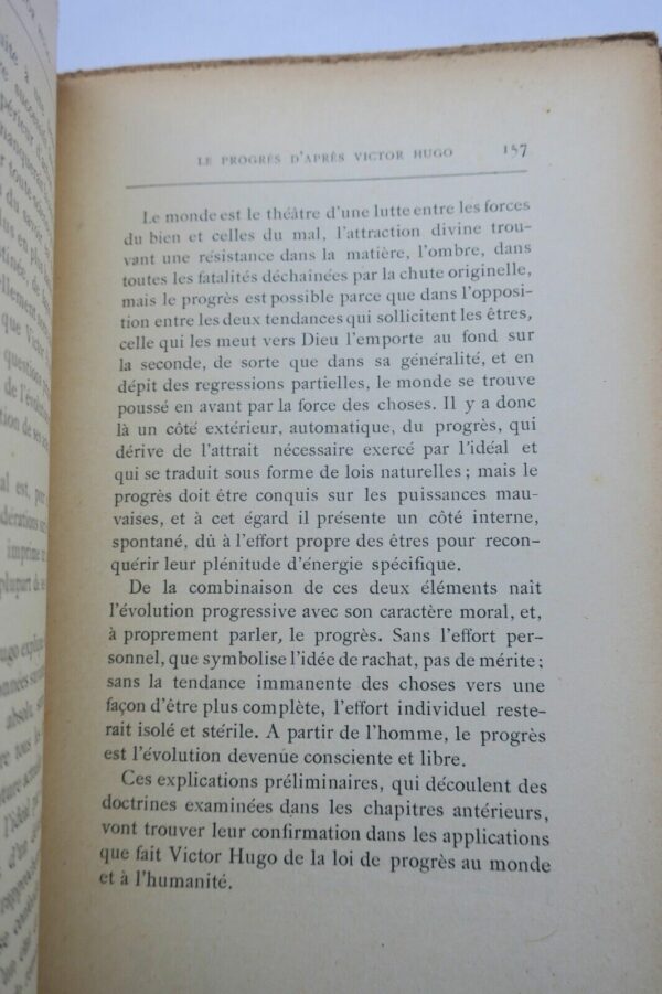 HUGO PHILOSOPHIE DE VICTOR HUGO + dédicace – Image 3