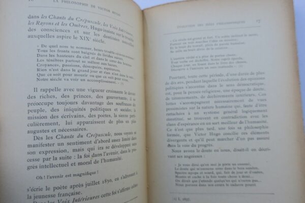 HUGO PHILOSOPHIE DE VICTOR HUGO + dédicace – Image 6