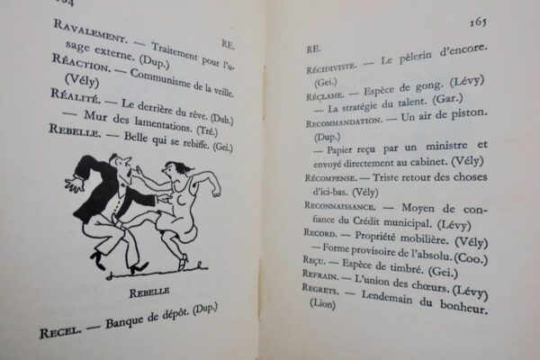 Hémard Dictionnaire de l'Académie de l'humour français 1934 – Image 3