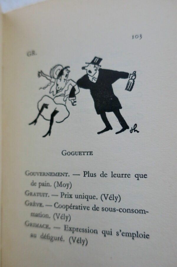 Hémard Dictionnaire de l'Académie de l'humour français 1934 – Image 5