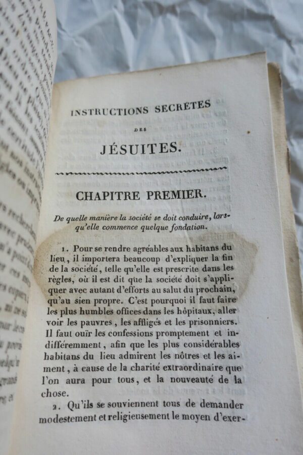 Instructions secrètes des Jésuites 1826 – Image 4