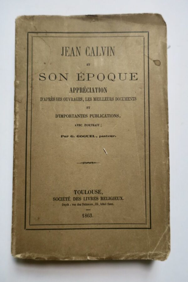 Jean Calvin et son époque 1863 – Image 3