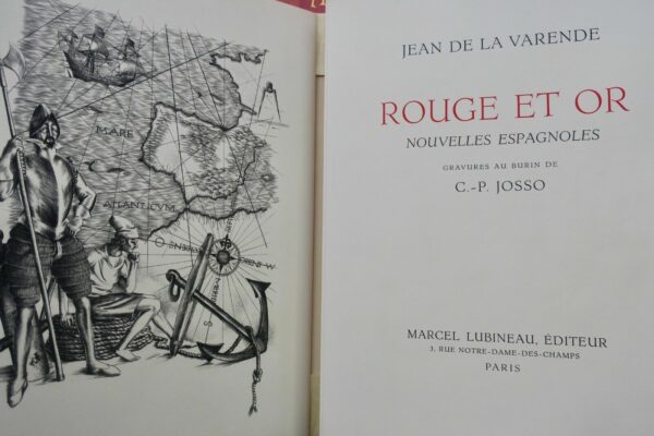 LA VARENDE Rouge et Or - Nouvelles espagnoles illust-Josso – Image 4