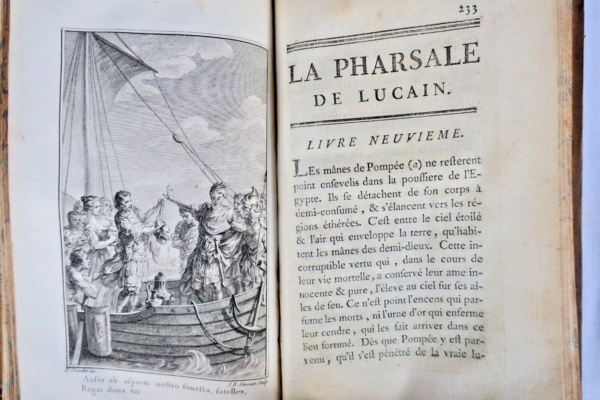 LUCAIN La Pharsale de Lucain 1766 – Image 11