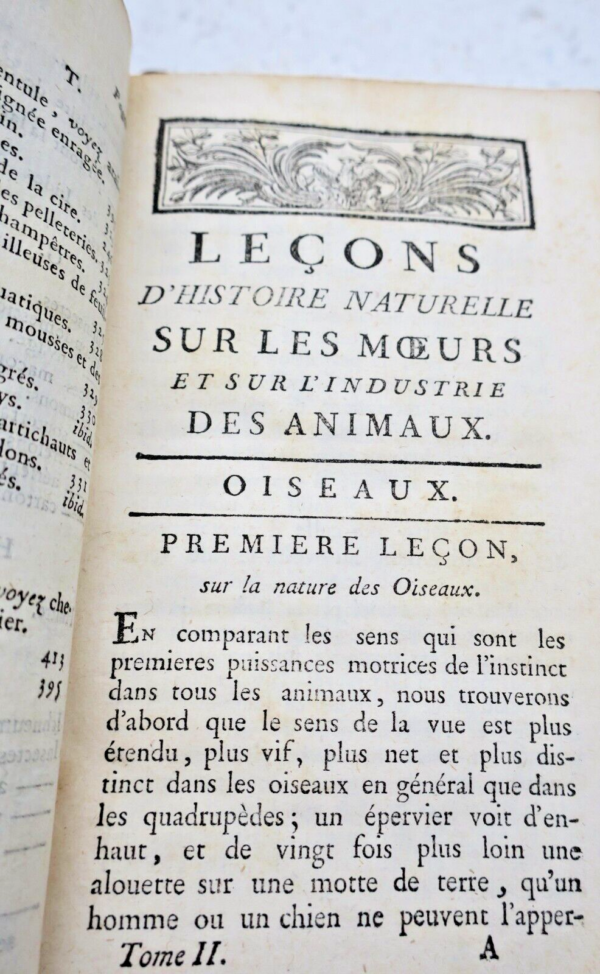 Leçons d'histoire naturelle sur les moeurs et sur l'industrie des animaux 1799 – Image 8