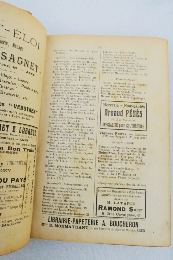 Lot & Garonne ANNUAIRE ILLUSTRE DU LOT-&-GARONNE POUR 1915 – Image 11