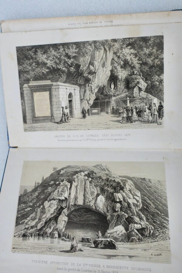 Lourdes  souvenirs de N. D. de Lourdes lithographies – Image 4